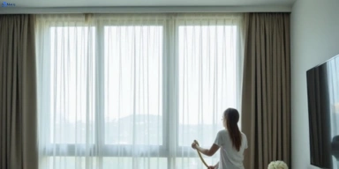 Delicate fabric curtain stain removal silk velvet sheer wolli-creek-nsw treatment