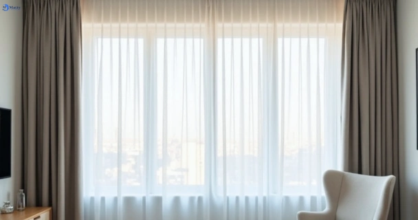 Freshly steam cleaned curtains in wolli-creek-nsw QLD